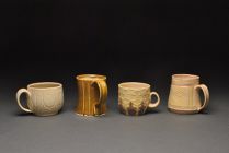 Earthtone coffee mugs